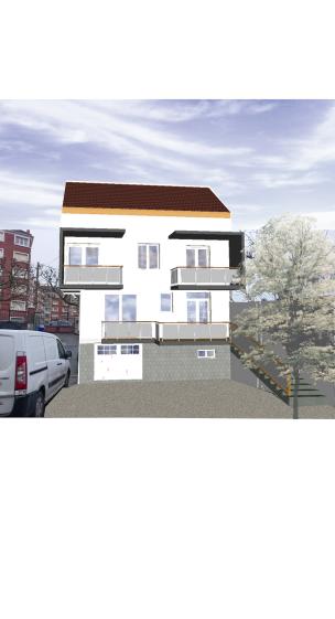 Façade sur jardin