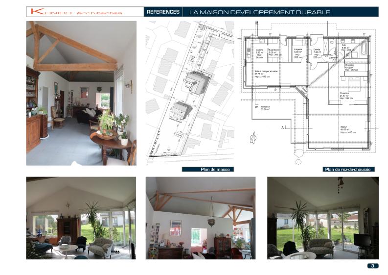 Maison développement durable - plans