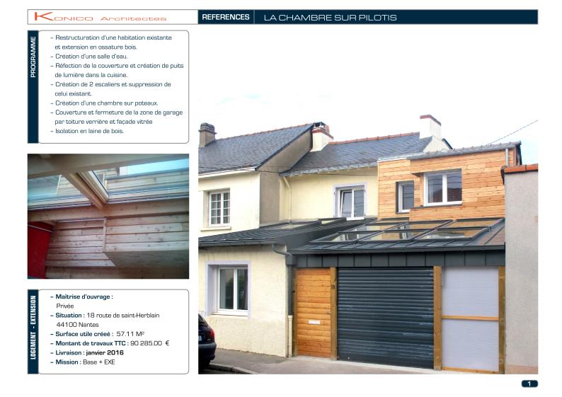 La chambre sur pilotis - présentation