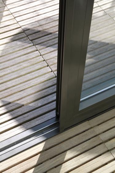 Détail sol terrasse