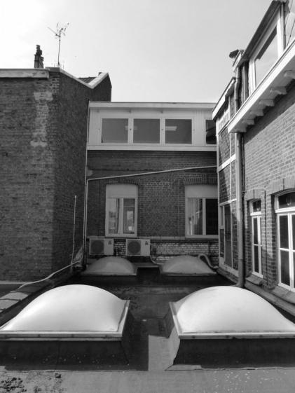 Existant : Facades cour