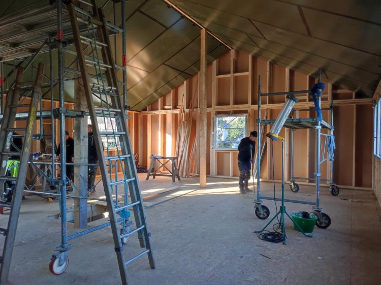 Vue chantier