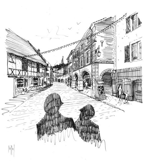 Restauration de la première des arcades de Louhans - 71