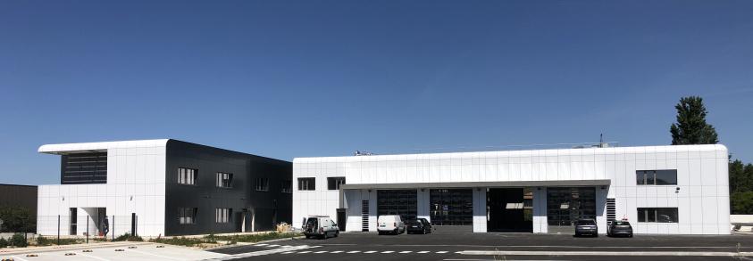 Vue d'ensemble Bureaux et Atelier