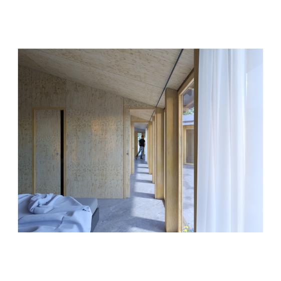 Vue depuis la chambre
