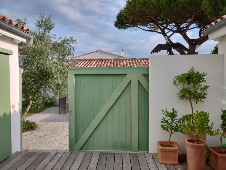 Vue intérieure patio