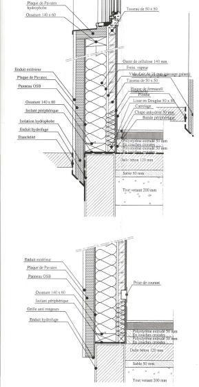 Coupe basse sur façade