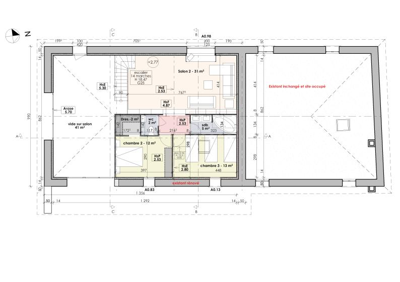 Plan du R+1