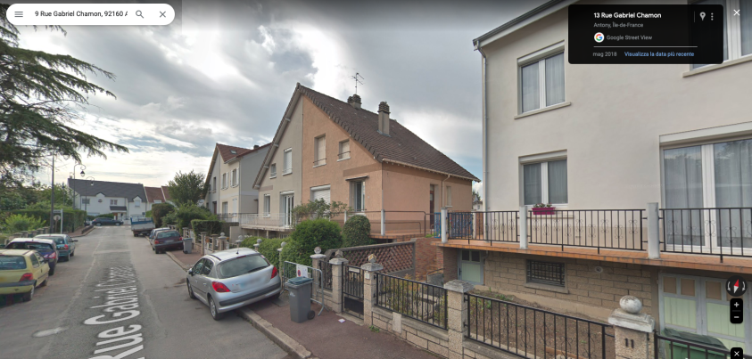 L'état existant du pavillon