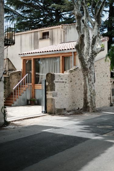 Vue depuis la rue