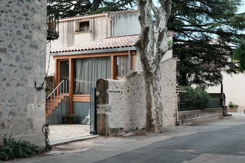 Vue depuis la rue