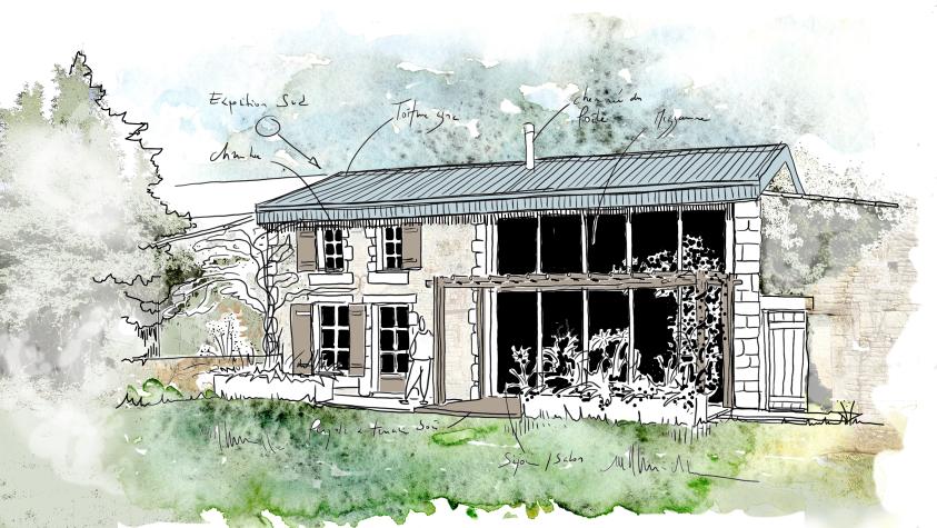 Fiche Projet E - La longere - Dedans-dehors