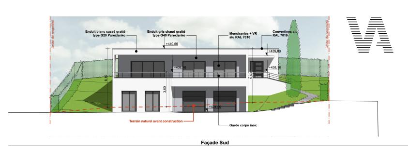 Façade Sud Ouest