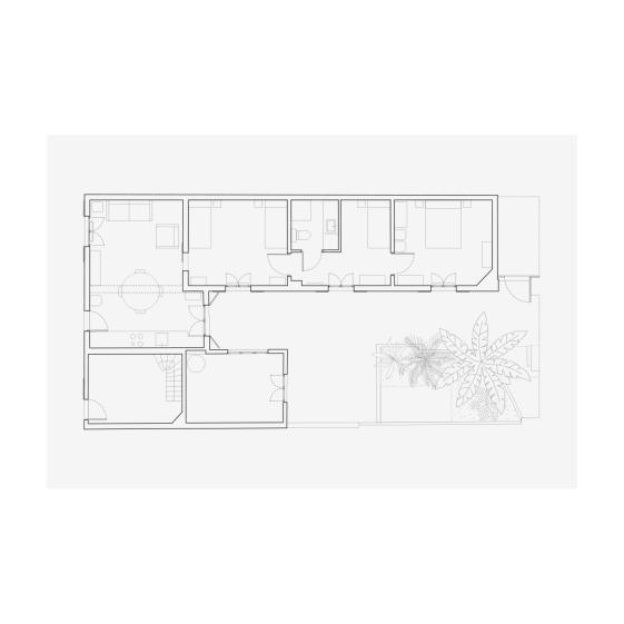Plan de l'existant (avant rénovation)