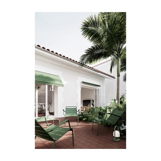 Vue du patio (projet)