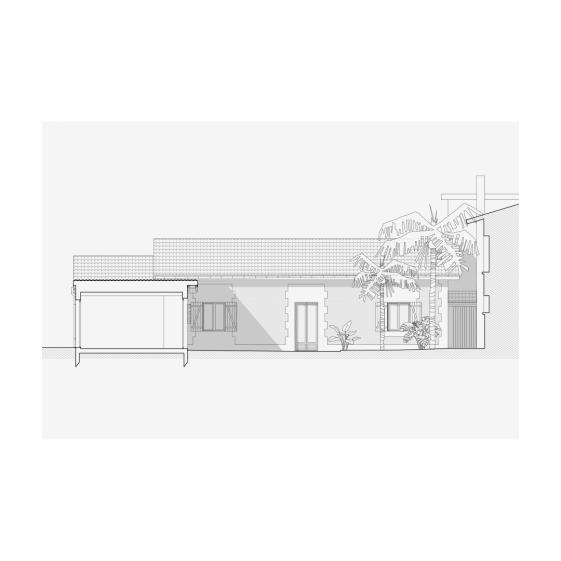 Plan de coupe (avant rénovation)