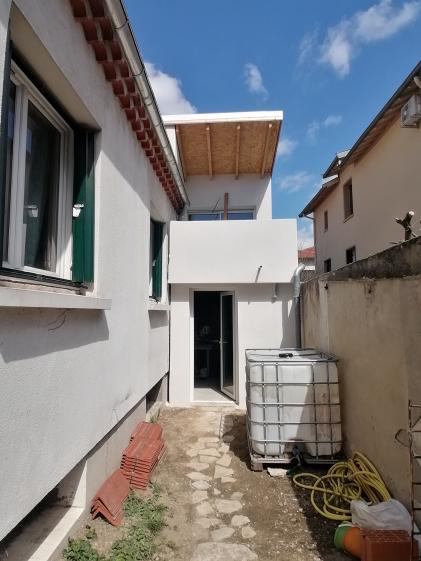 Accès depuis le jardin