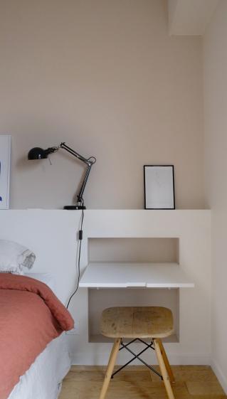 Détails bureau de la chambre