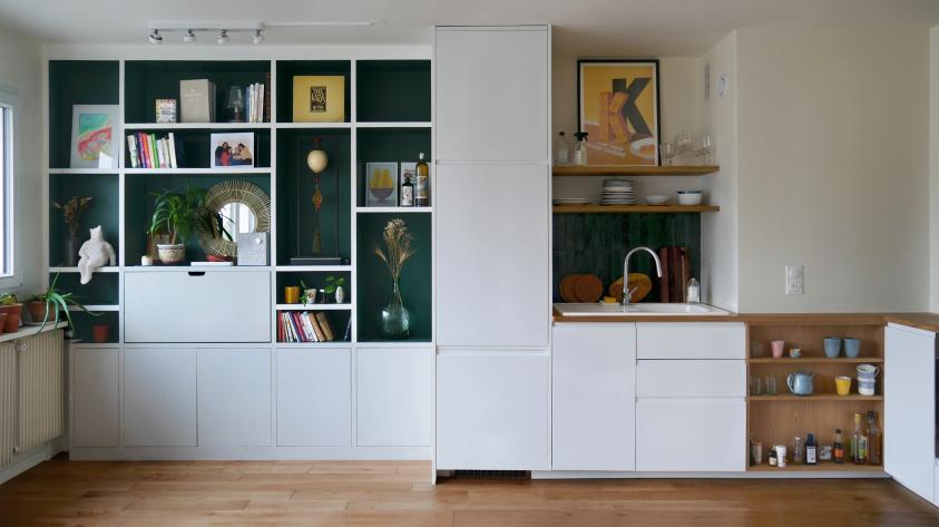 Cuisine et bibliothèque