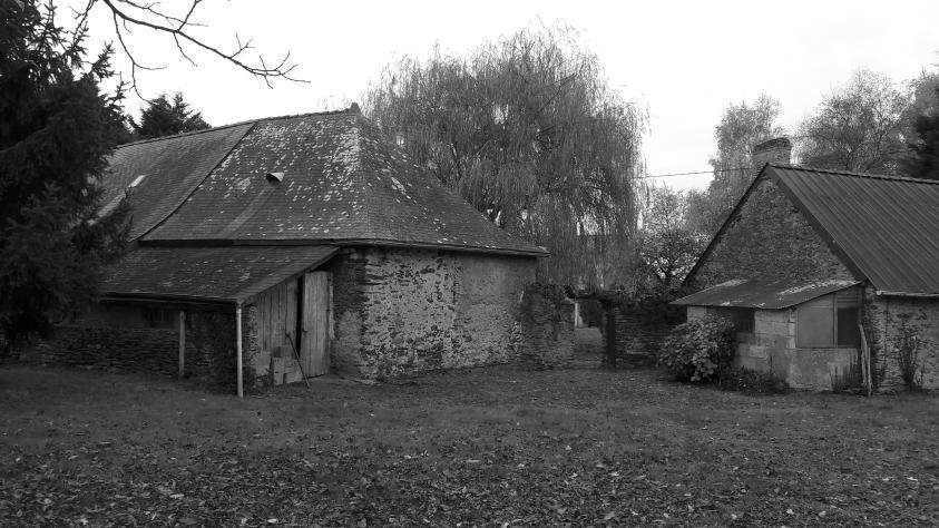 Extension rénovation longère avant travaux