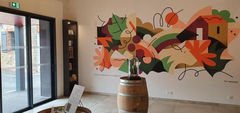 Domaine de Villeneuve - caveau de dégustation