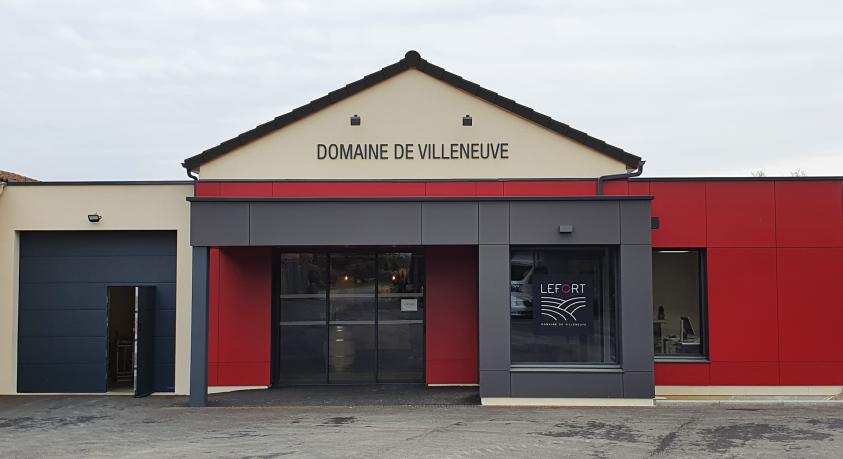 Domaine de Villeneuve - caveau de dégustation