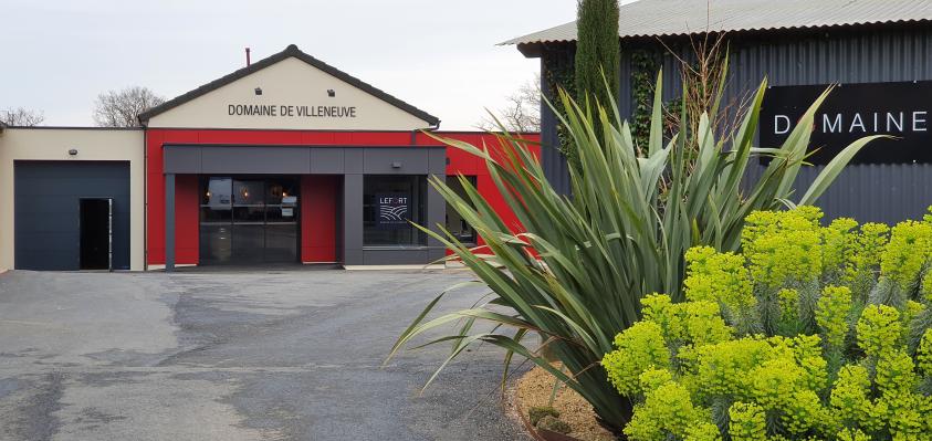 Domaine de Villeneuve - caveau de dégustation