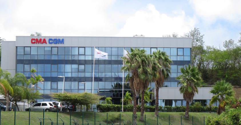 Siège Social CMA-CGM Antilles Guyane Martinique