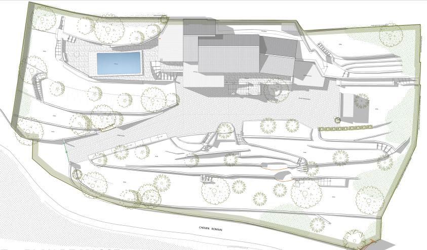 Villa IL - Plan masse