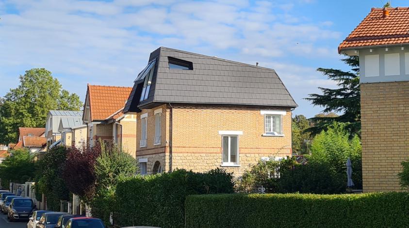 Surélévation et modification forme du toit - Isolation thermique et acoustique
