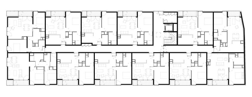 Mabire-Reich Architectes - Plan R+2