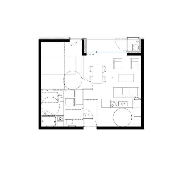 Mabire-Reich Architectes - Plan Logement Type