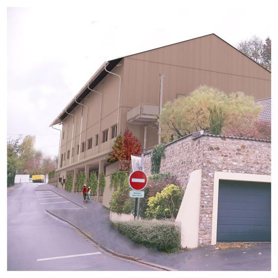 vue sur rue, la retenue des terres