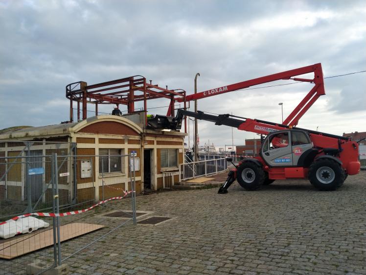 Pendant travaux