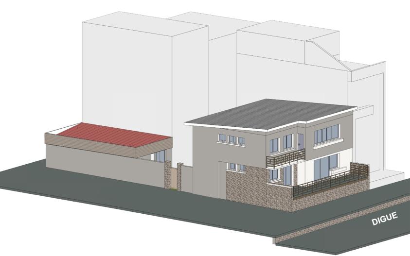Axonométrie état existant