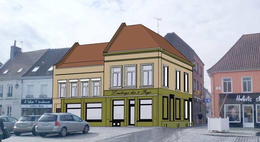 Etude colorimétrique façades