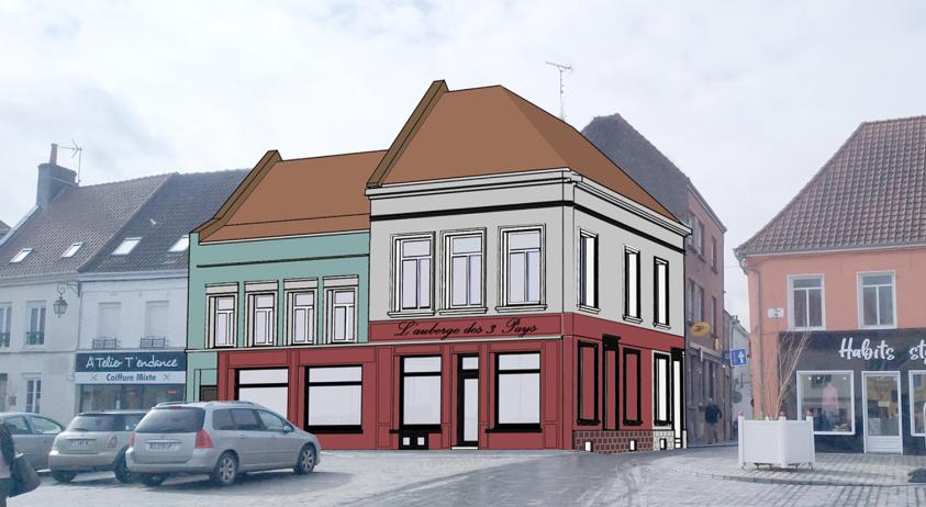 Etude colorimétrique façades