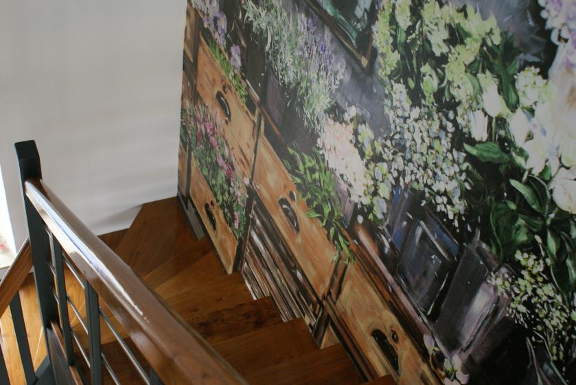 L'ancien escalier rénové