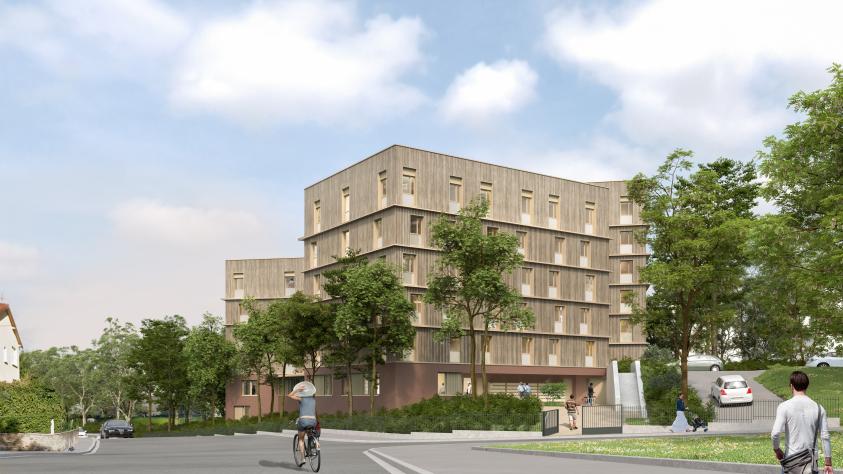 Construction d'une résidence sociale - Crédit : Mekene