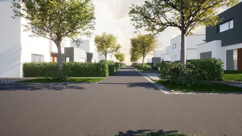 Visuel 3D de la rue