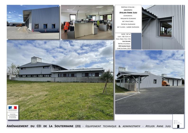 Aménagement du CEI de La Souterraine