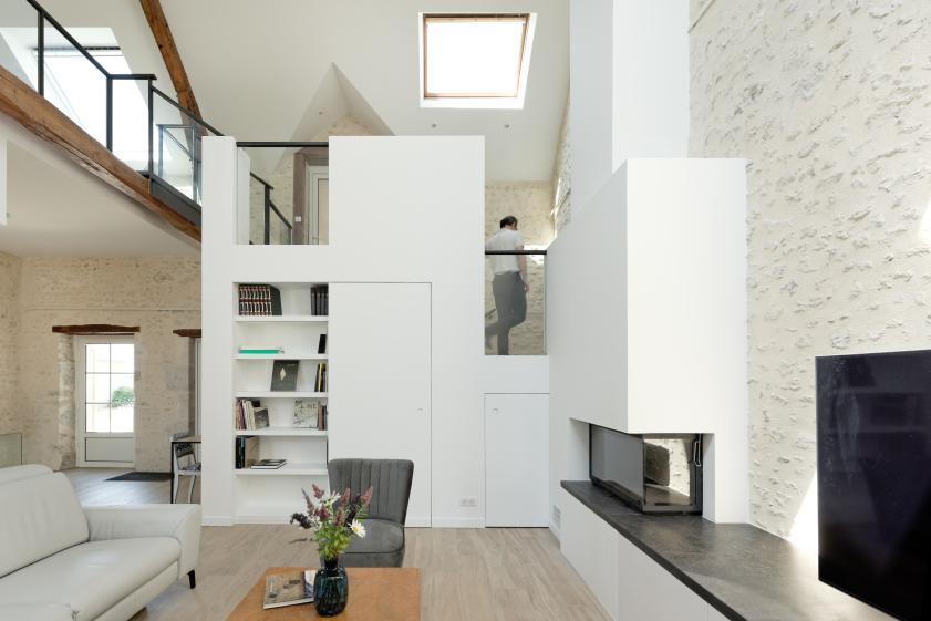 LIVING HUB / arch. Marc de Verneuil / photo © David Boureau