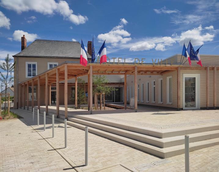 Parvis d'entrée