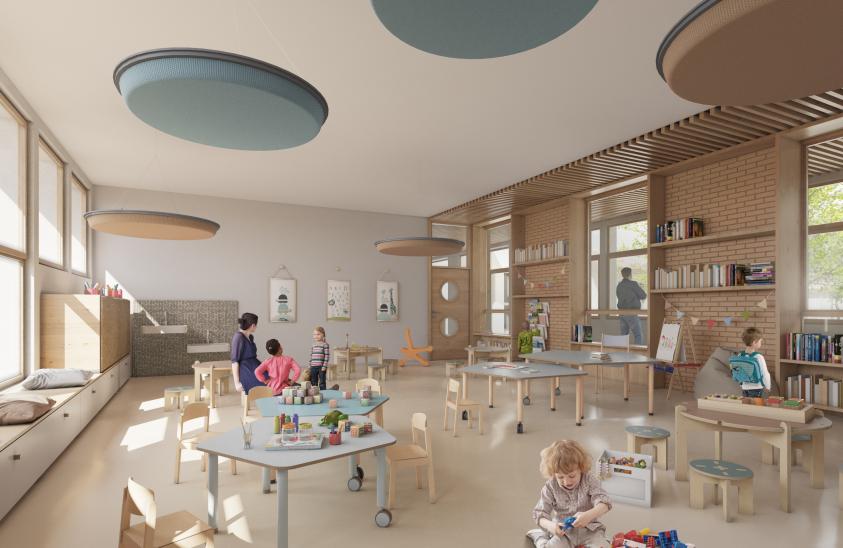 Salle de classe maternelle