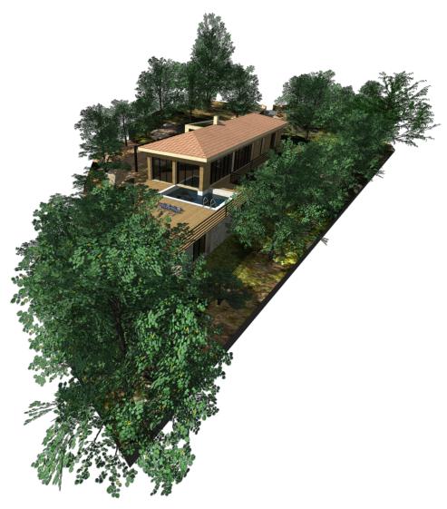 Architecte en Corse - Villa standing ecologique ossature bois