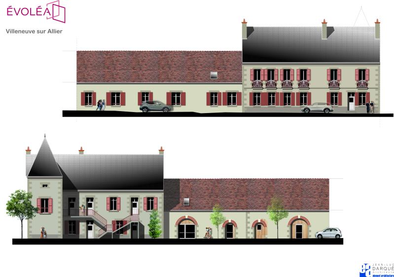 Amélioration 9 logements Villeneuve sur Allier