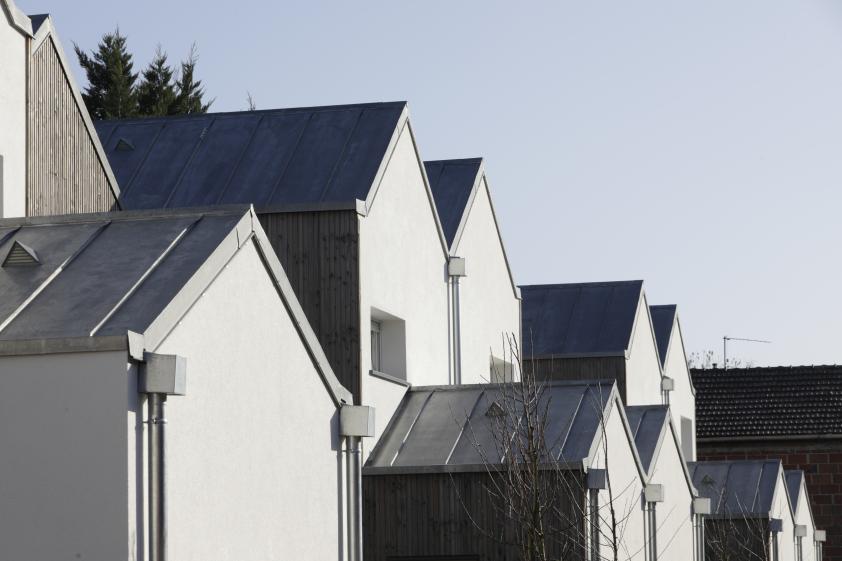 Toits des maisons
