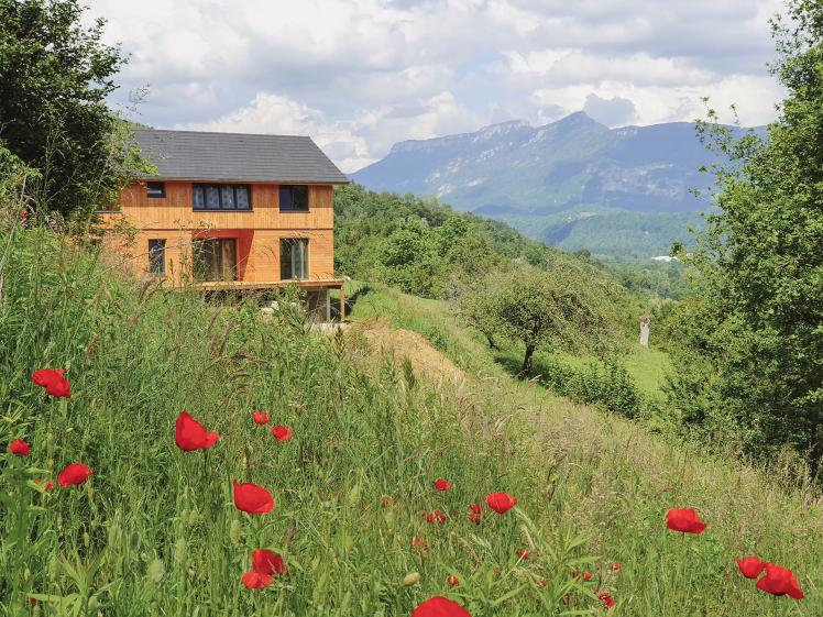 Façade sud et paysage