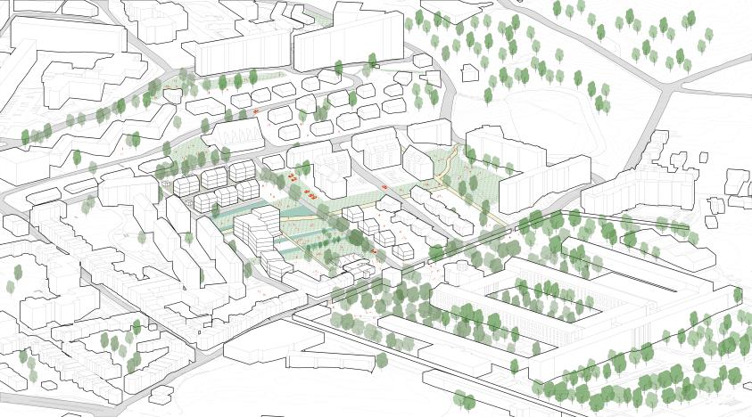 Plan Guide 2023 -axonometrie apres démolition-reconstruction