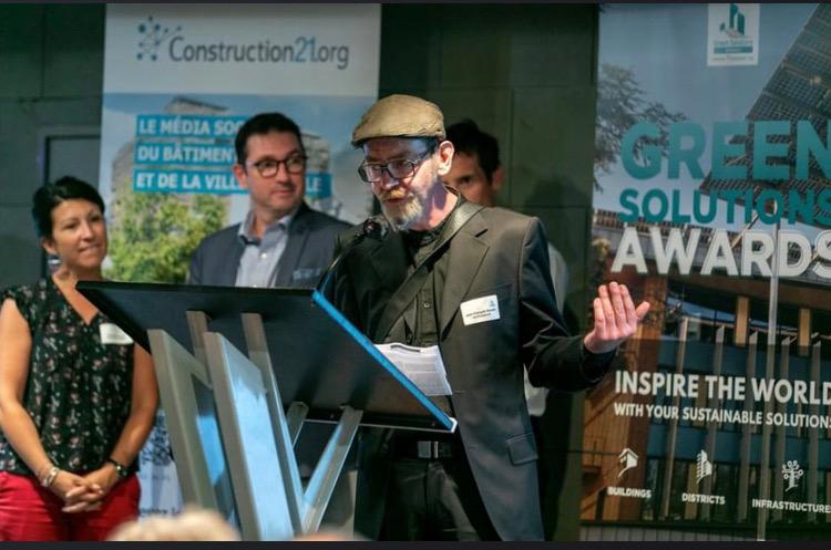 Grand Prix national de construction durable au Green Solutions Award - Paris